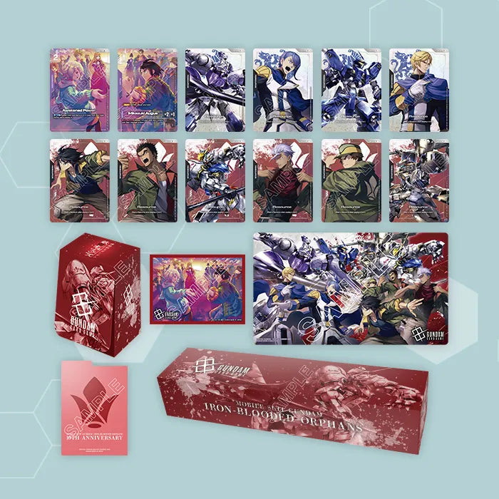 GUNDAM CARD GAME Premium Accessory Set -Mobile Suit Gundam IRON-BLOODED ORPHANS [PB02] (Pre-Order June 26 2026)