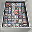 EVORETRO Lockable Display Case 36 x 24 x 4" Silver– Secure Showcase for Collectibles