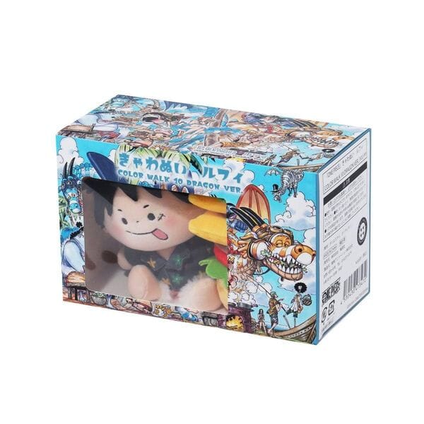 One Piece Luffy Kyawanui Plush Color Walk 10 Dragon Ver.
