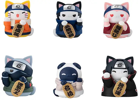 Naruto - MEGA CAT PROJECT Nyaruto! Manekineko FORTUNE Let's go again! (1 Random Box)