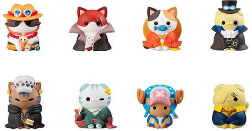 One Piece - MEGA CAT PROJECT NyanPieceNyan Vol.1 - I’m gonna be king of Paw-rates (1 Random Box)