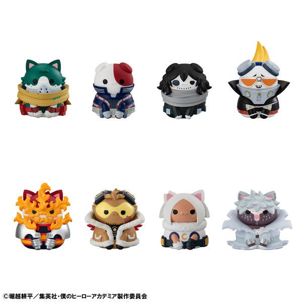 My Hero Academia - MEGA CAT PROJECT Heroaca Cats No.01 (1 Random Box)