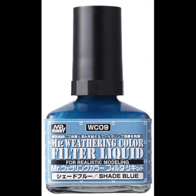 Mr. Weathering Color - Filter Liquid Blue