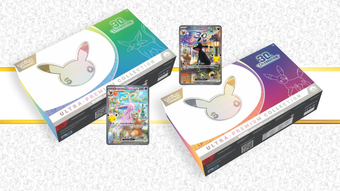 (Preorder - Wave 2) Pokémon TCG - Mega Evolution - 30th Celebration - Ultra Premium Collection Day and Night Sealed Case of 4 (Release Late December 2026) Limit 1 Per Customer
