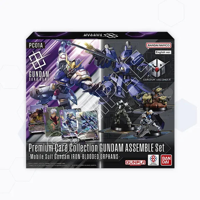 Gundam Card Game - Premium Card Collection GUNDAM ASSEMBLE Set - IRON-BLOODED ORPHANS (PC01A)
