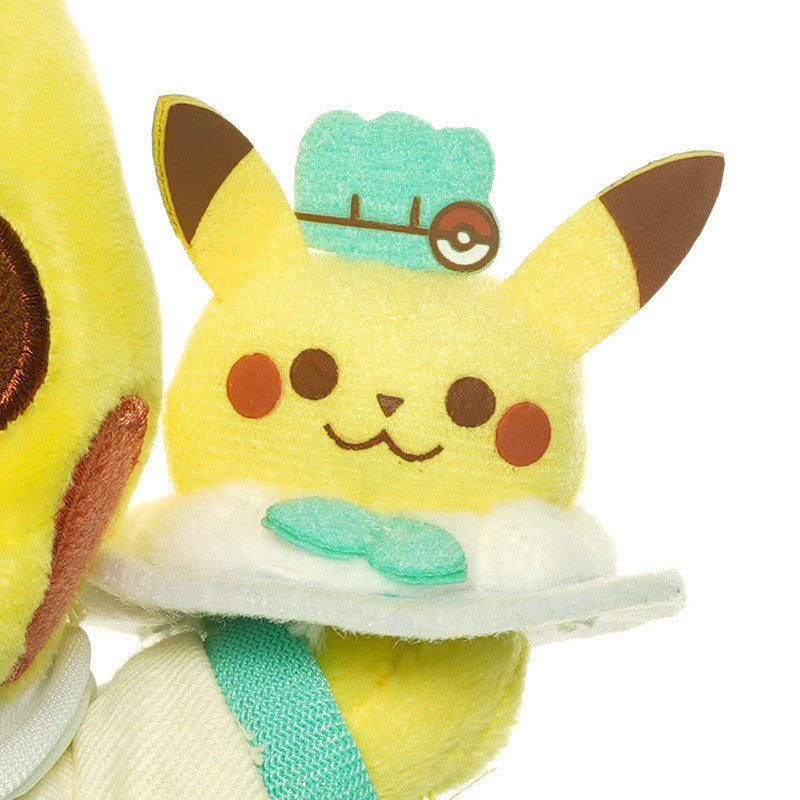 Pikachu Green Pastry Chef Plush (Pokemon Cafe)