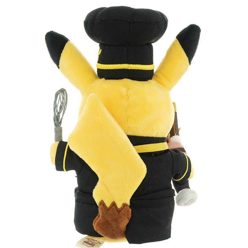 Pikachu Black Pastry Chef Plush (Pokemon Cafe)