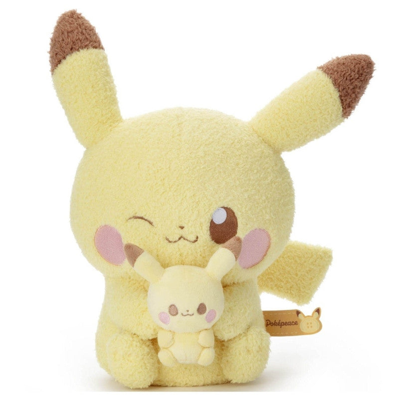 Pikachu with Mini Plush (Pokémon Peaceful Place/ Poke Peace)