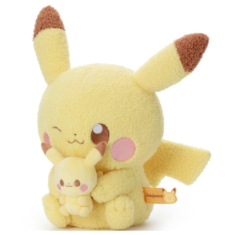 Pikachu with Mini Plush (Pokémon Peaceful Place/ Poke Peace)