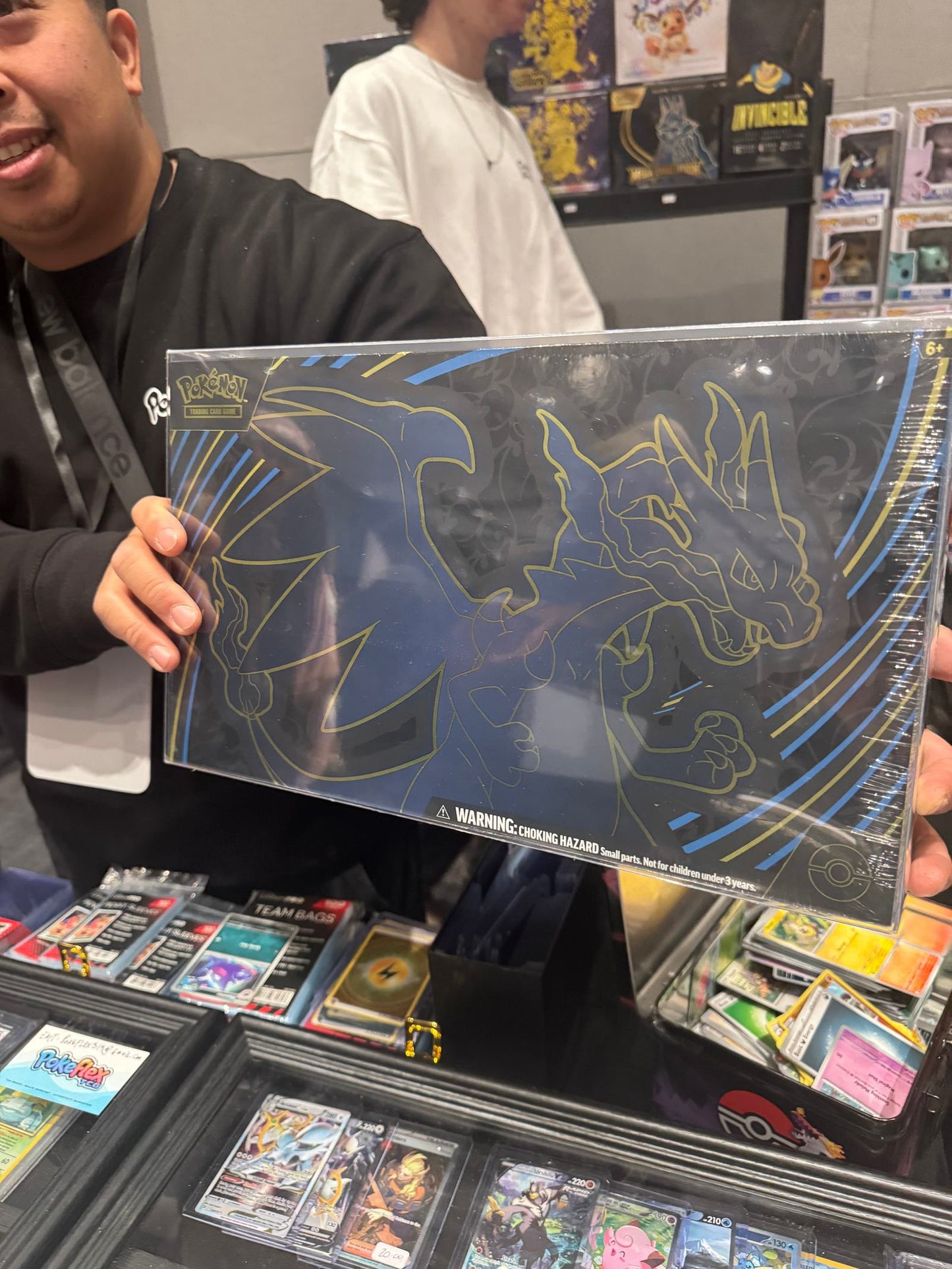 Protector for Pokémon 151 UPC & Mega Charizard EX Ultra-Premium Collection – Fits New Charizard Premium Playmat Box (2-Pack) (Online Only)