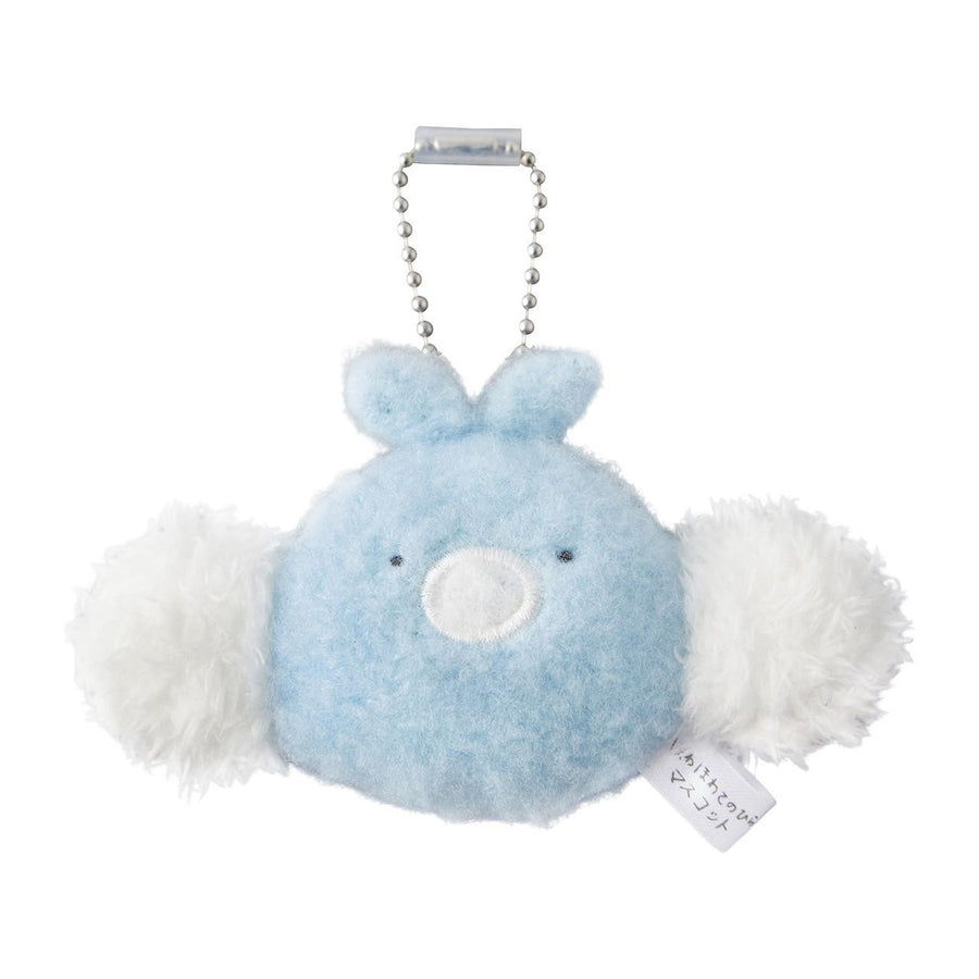 Fluffy Palm Mascot Swablu Plushie Keychain (Pokemon Center Japan)
