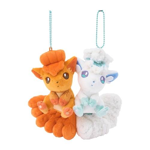 Two Of A Kind - Magnetic Mascot Pair - Vulpix & Alolan Vulpix (Limited Edition)