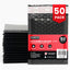 50x EVORETRO Poly Bubble Mailers  4x6" – Black Protective Shipping Envelopes (Online Only)