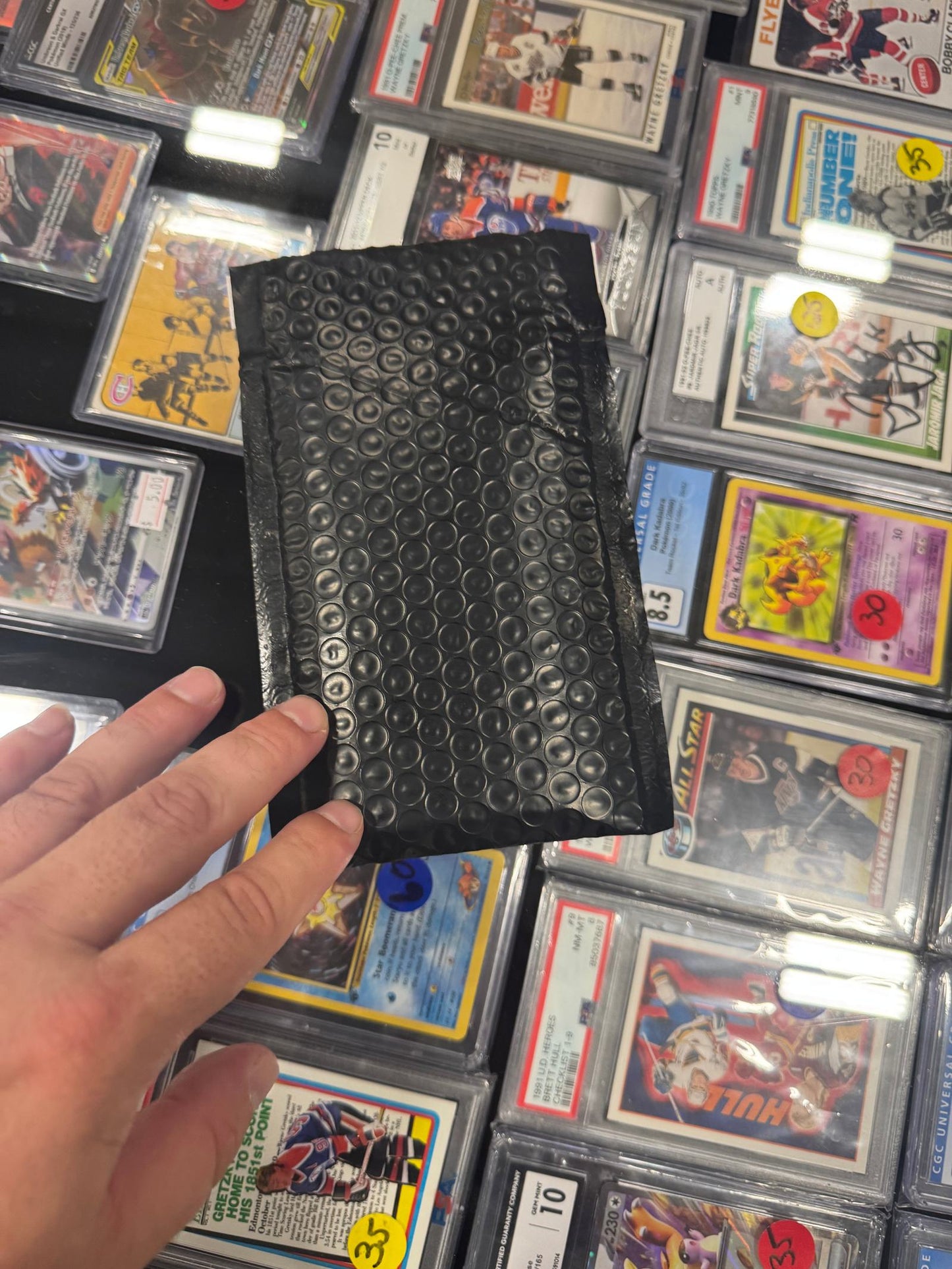 50x EVORETRO Poly Bubble Mailers  4x6" – Black Protective Shipping Envelopes (Online Only)