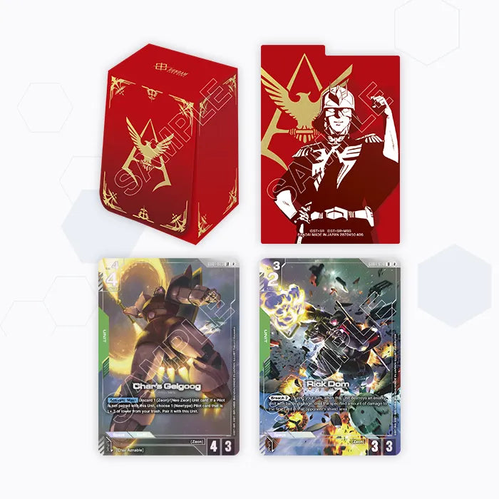[PREORDER] Gundam Card Game - Official Card Case Set 02 - 2026-09-25