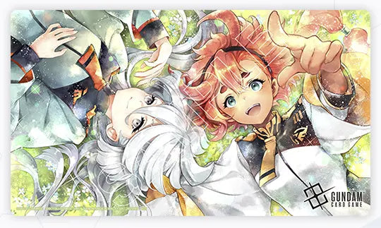 Gundam Playmat: Suletta & Miorine (No Promo Card)
