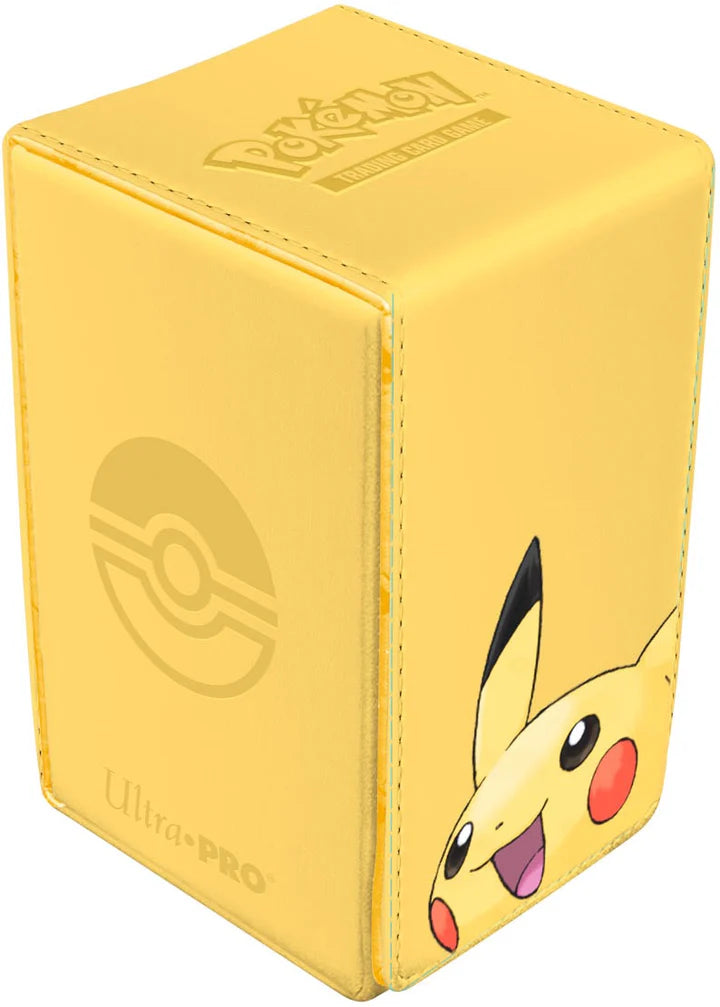 Ultra Pro - Alcove Tower Deck Box - Pokemon - Pikachu Face