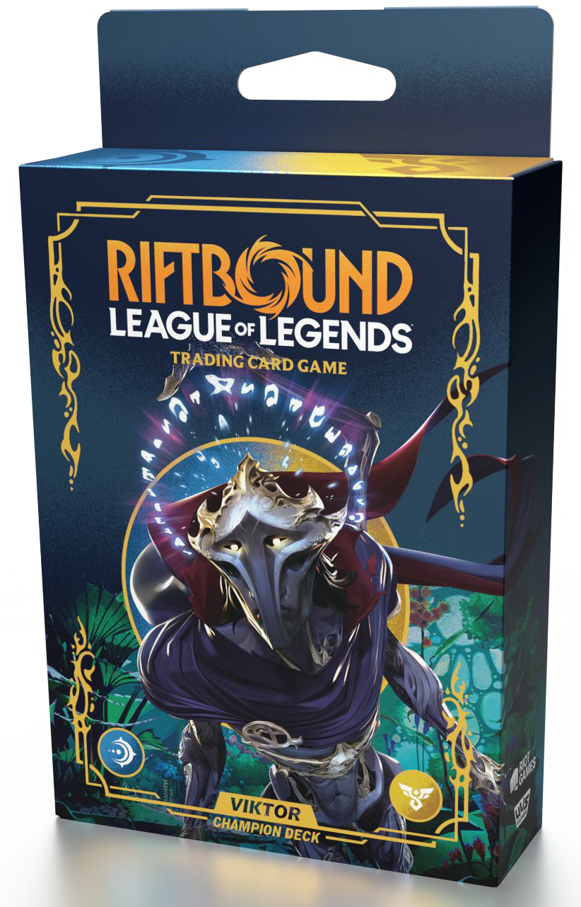 RIFTBOUND LEAGUE OF LEGENDS TCG ORIGINS CHAMPION DECK VIKTOR (PREORDER NOV 1ST)
