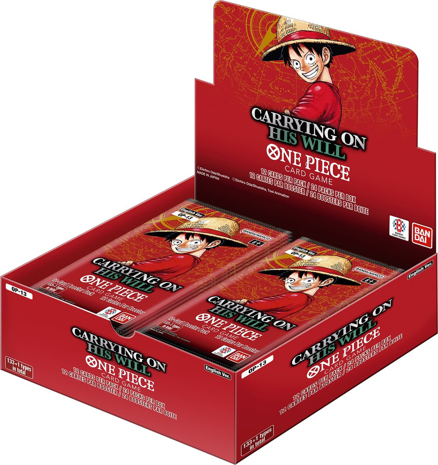 One Piece Carrying On His Will English Booster Box English (OP-13)
