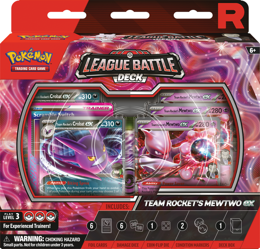 Pokémon - Scarlet & Violet - League Battle Deck Team Rockets Mewtwo Deck