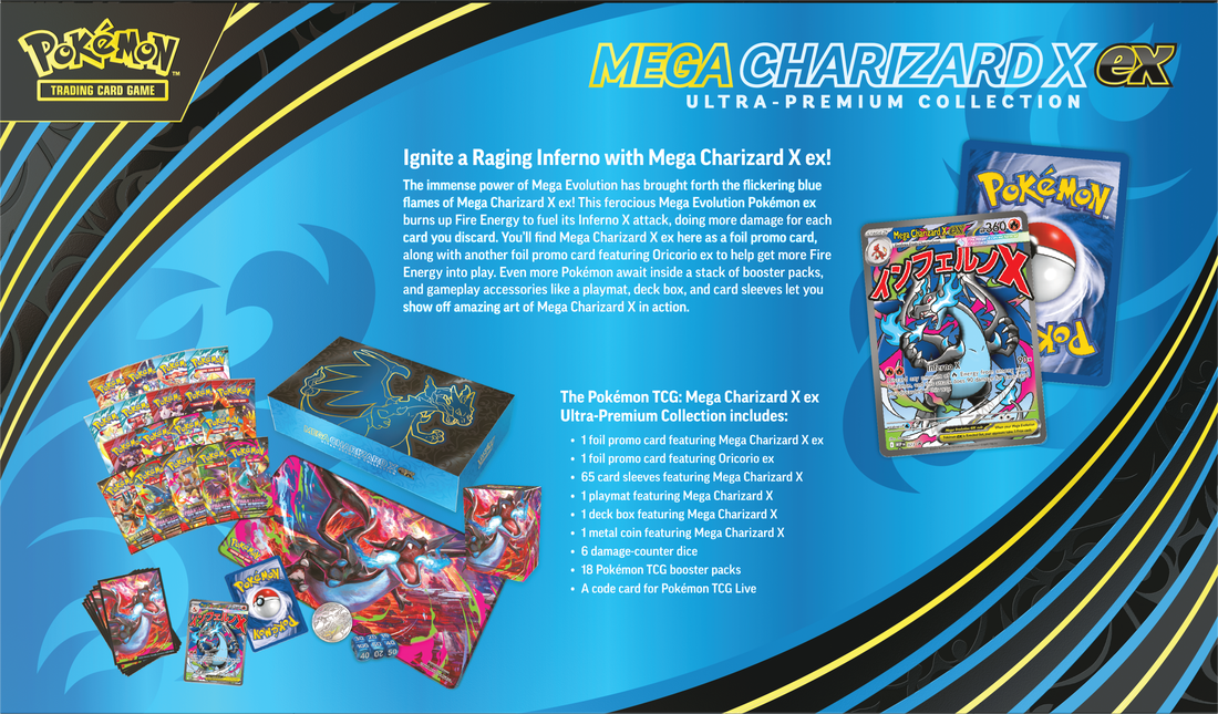 Pokemon TCG - Mega Charizard X Ex UPC