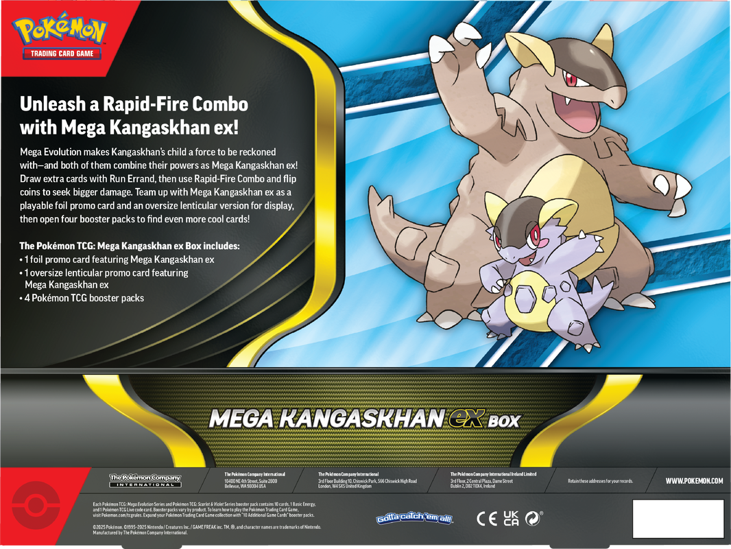 Pokémon TCG - Mega Evolution - Mega Kangaskhan ex Box