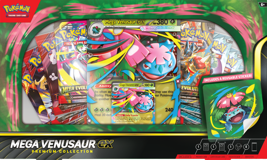 Pokémon TCG - Mega Evolution - Mega Venusaur ex Premium Collection