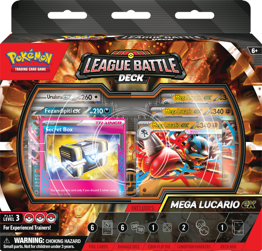 (Preorder)Pokémon TCG - Mega Evolutions - League Battle Deck Mega Lucario EX