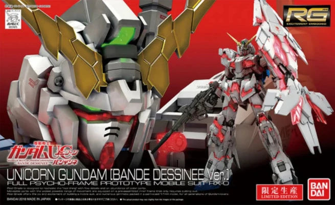 RG RX-0 Unicorn Gundam [BANDE DESSINEE VER.]