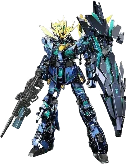 P.Bandai RG Unicorn Gundam 02 Banshee Norn Final Battle (Special Coating ver.)