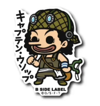 One Piece - Pre Timeskip Usopp Small Sticker (B-SIDE LABEL)