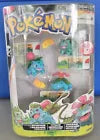 TOMY Pokemon Evolution 3-Pack: Bulbasaur, Ivysaur, & Venusaur Figure with 3 Pokedex ID