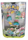 TOMY Pokemon Evolution 3-Pack: Bulbasaur, Ivysaur, & Venusaur Figure with 3 Pokedex ID