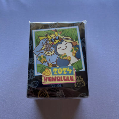 2024 Worlds Pika X Snorlax Deckbox