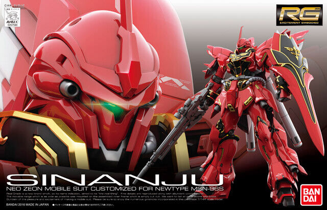 Bandai RG #22 1/144 Sinanju Gundam UC