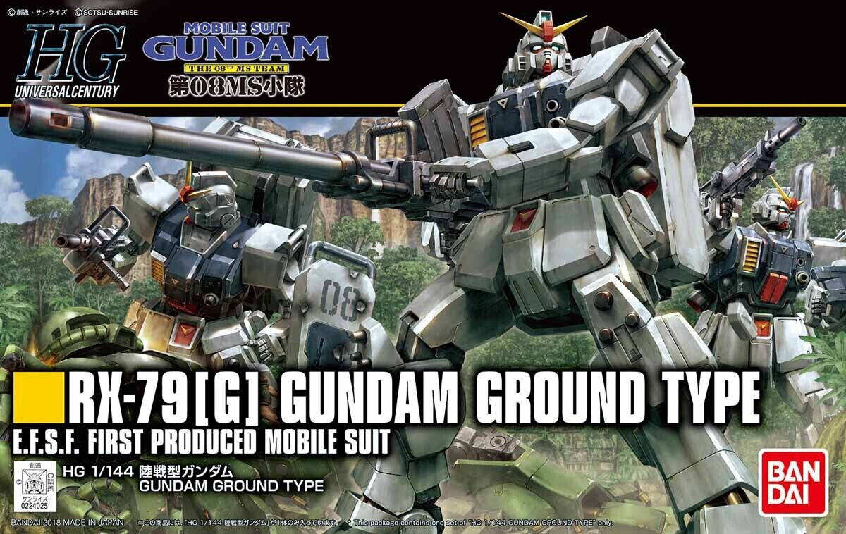 Bandai HGUC #210 1/144 RX-79[G] Ground Gundam Type 'Gundam 08th MS Team'