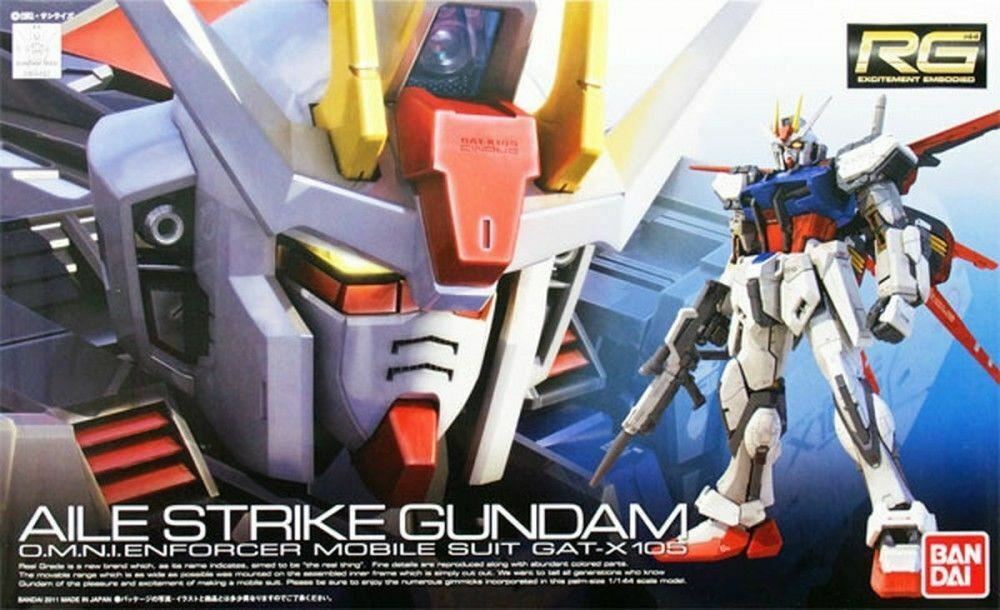 Bandai RG 1/144 #3 GAT-X105 Aile Strike Gundam Gundam SEED