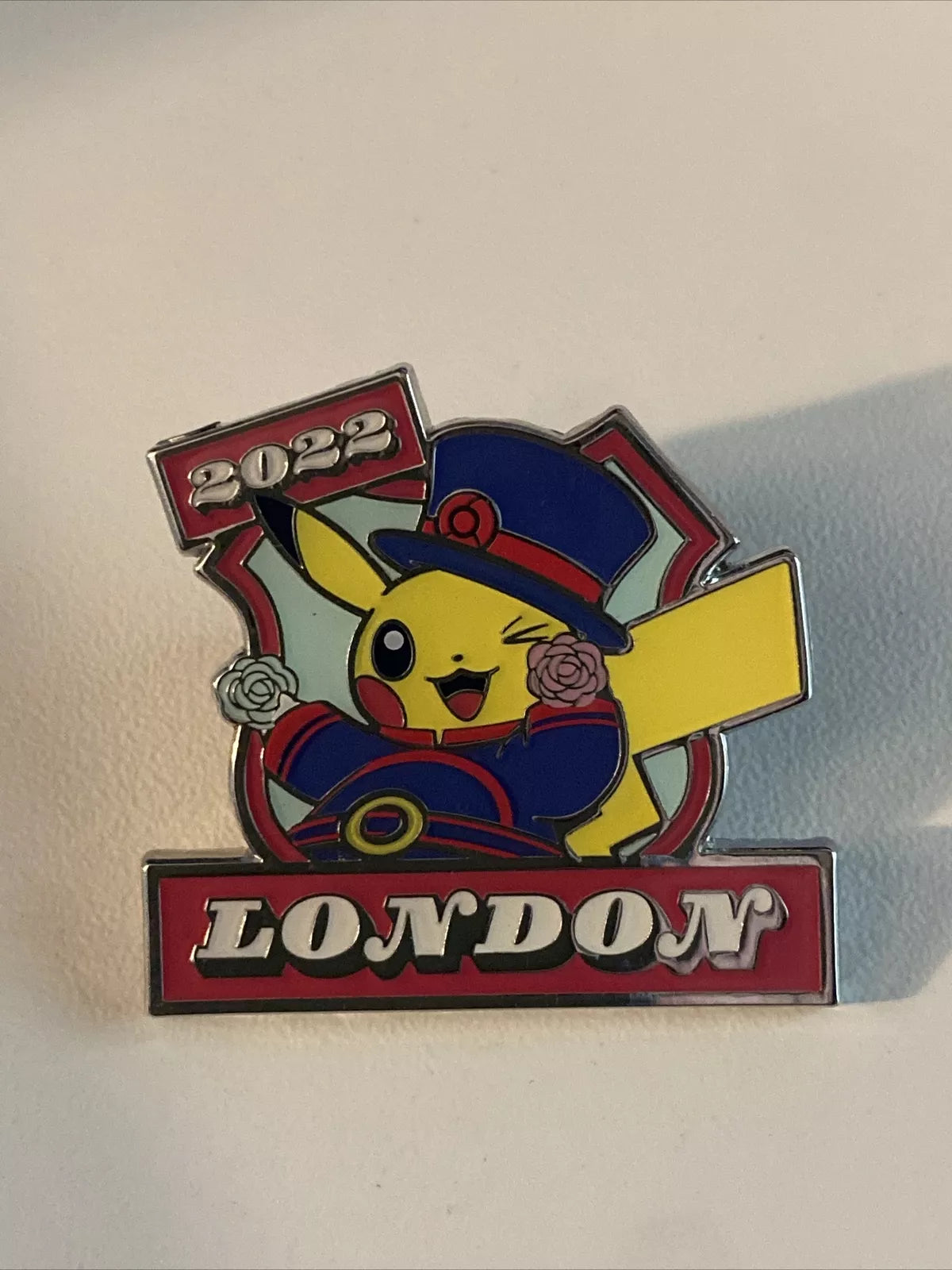Pokemon 2022 Pikachu Pin London World Championship