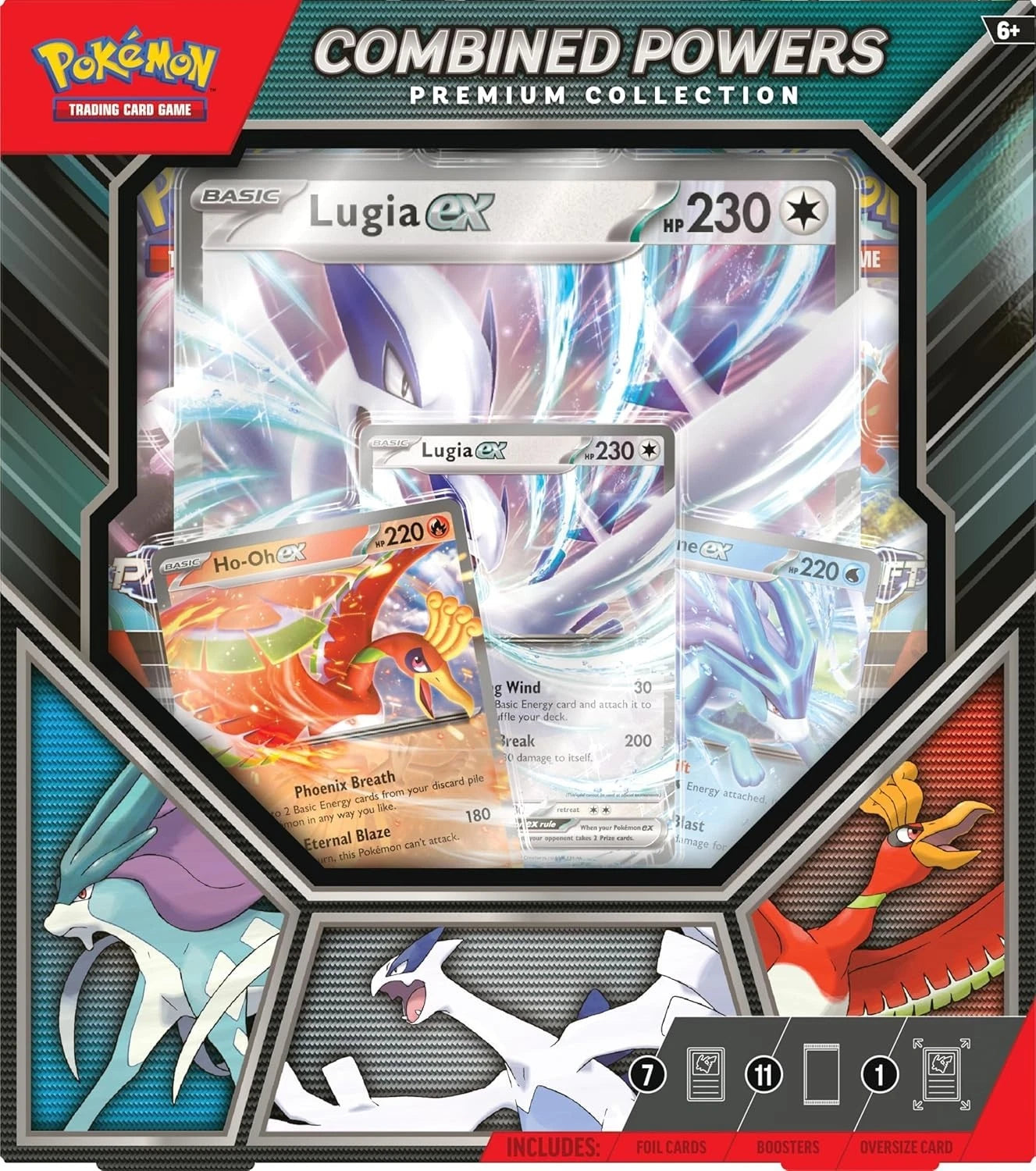 Pokemon TCG - Pokémon Combined Powers Premium Collection Boxes Factory Sealed - Case of 6