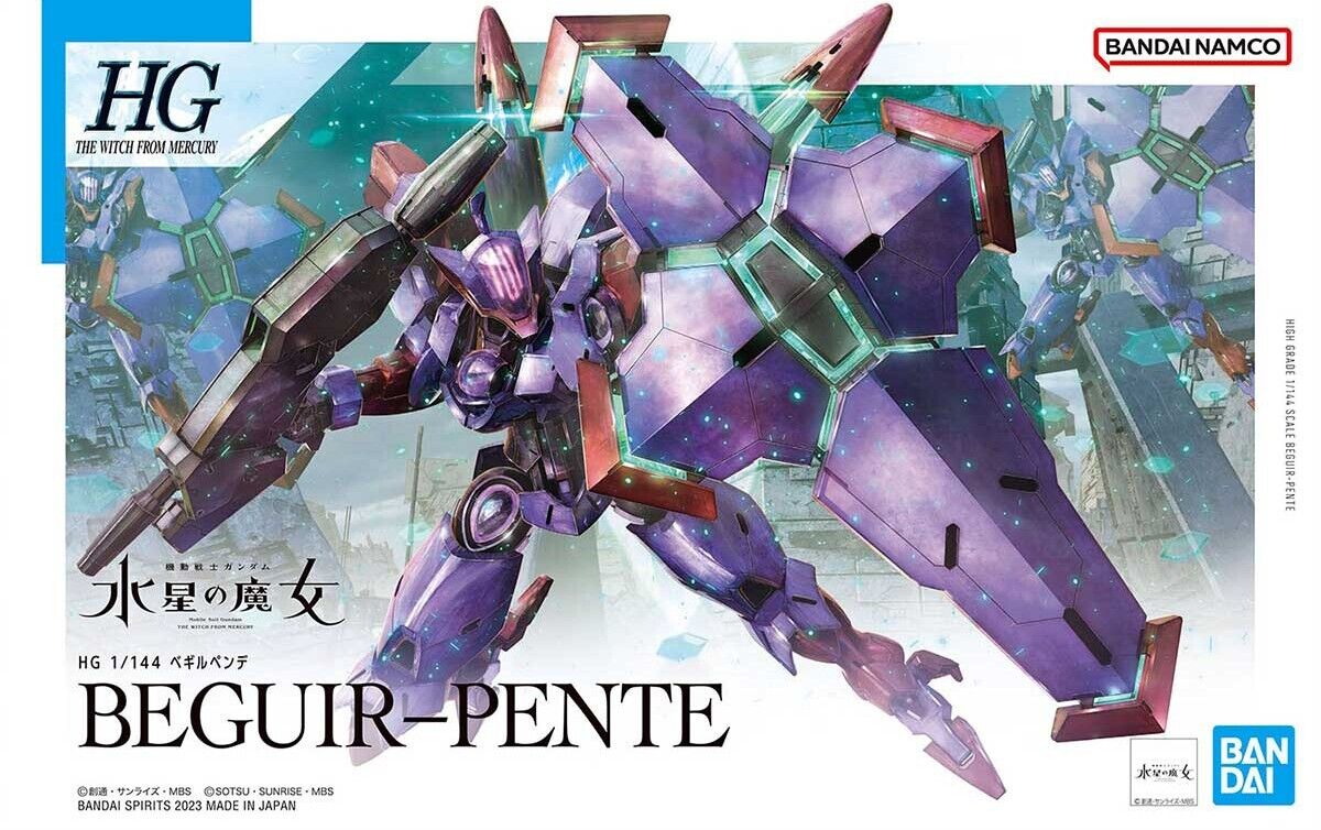 Bandai HG #12 1/144 Beguir-Pente 'Mobile Suit Gundam: The Witch from Mercury'