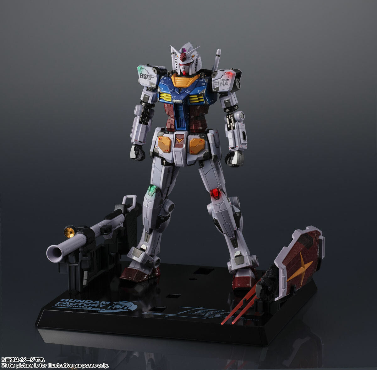 Chogokin X RX-78F00 (Gundam Factory Yokohama)