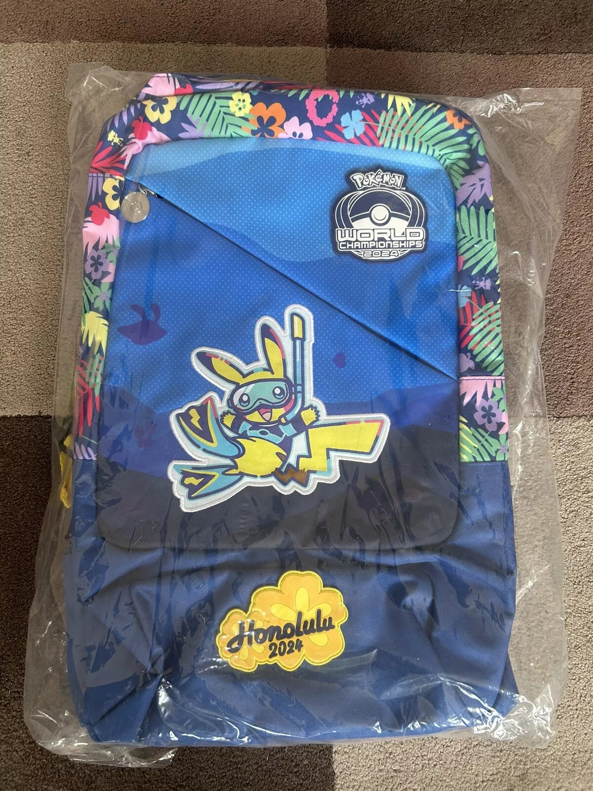 2024 Worlds Pikachu Backpack