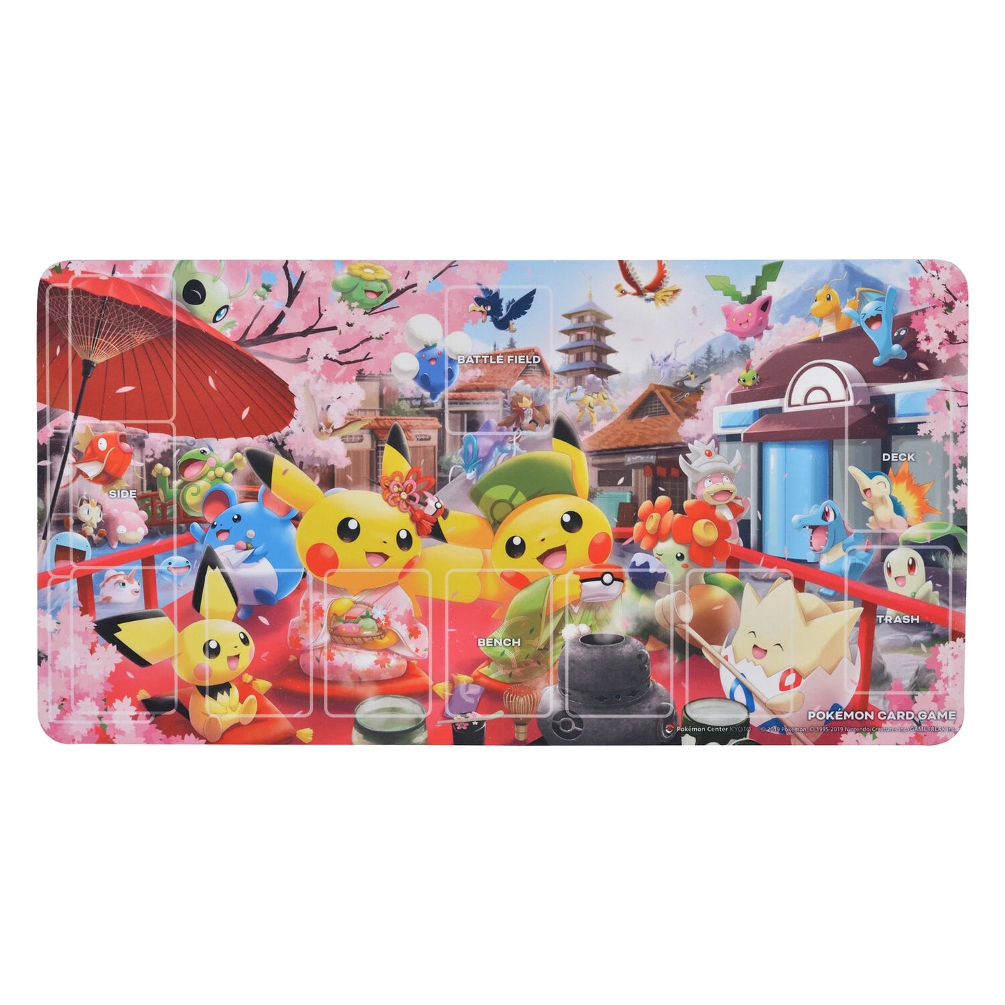 Pokémon Center Japan Official Playmat: Hannari Tea Party Playmat