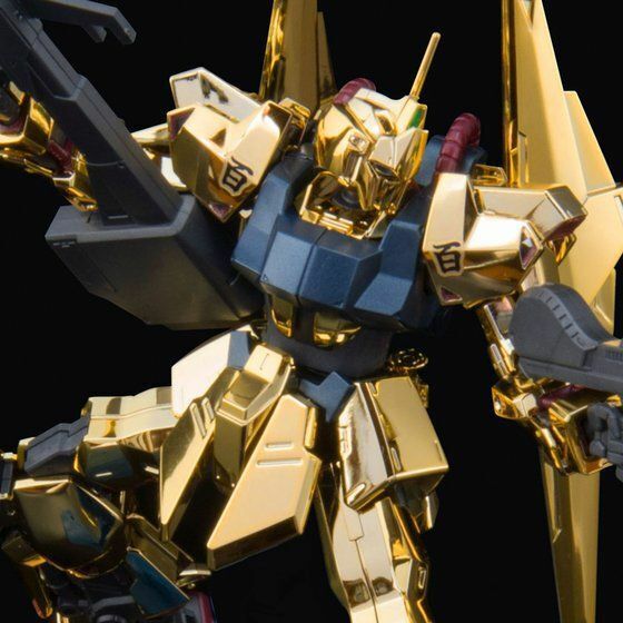 HGUC 1/144 Hyaku-Shiki (Gold Coating) Gundam Base Limited Edition