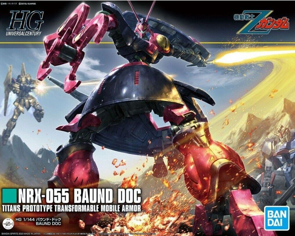 Bandai HGUC #235 1/144 NRX-055 Baund Doc Mobile Suit Zeta Gundam