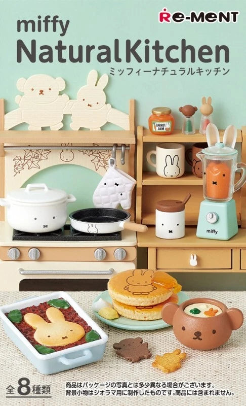 Miffy Natural Kitchen (1 Random Box) (Re-ment Blind Box)