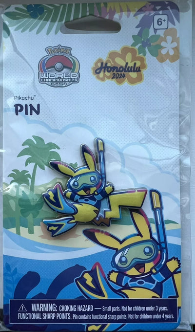 2024 Worlds Pikachu Pin