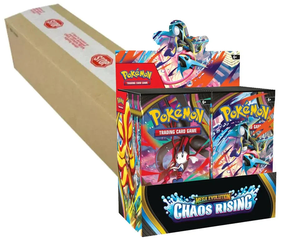 Pokémon TCG - Mega Evolution - Chaos Rising - Booster Box Sealed Case