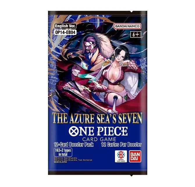 One Piece Card Game - The Azure Sea's Seven - OP-14 - Booster Pack (English)