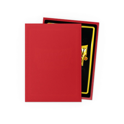 Dragon Shield Sleeves - Matte Standard (Ruby)